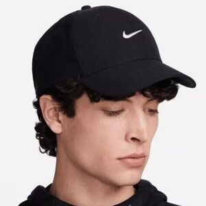 NWT Nike Club Baseball Cap hat Black Unisex S/M
